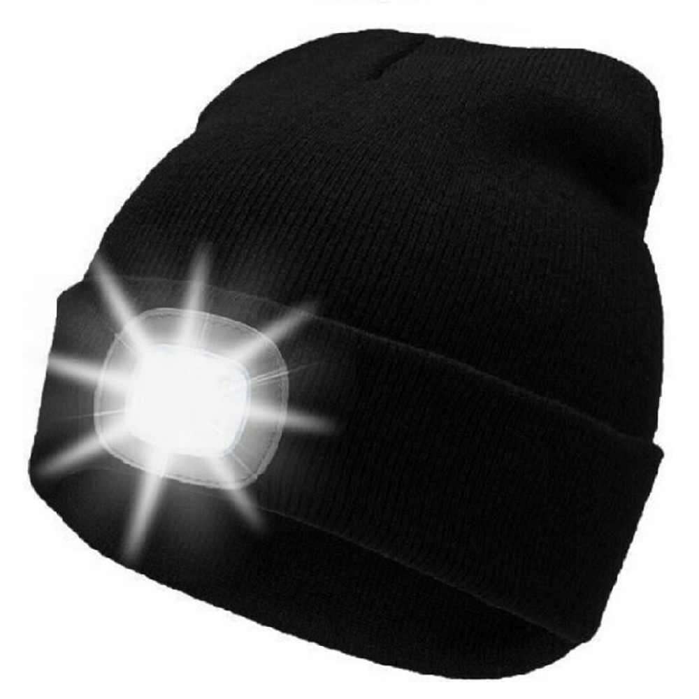 BONNET LED NOIR USB RECHG.