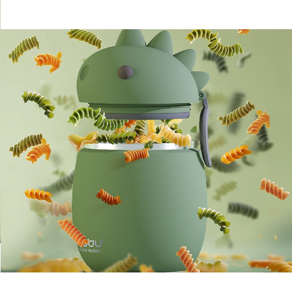 PORTE-ALIMENT DINOSAURE 600ML