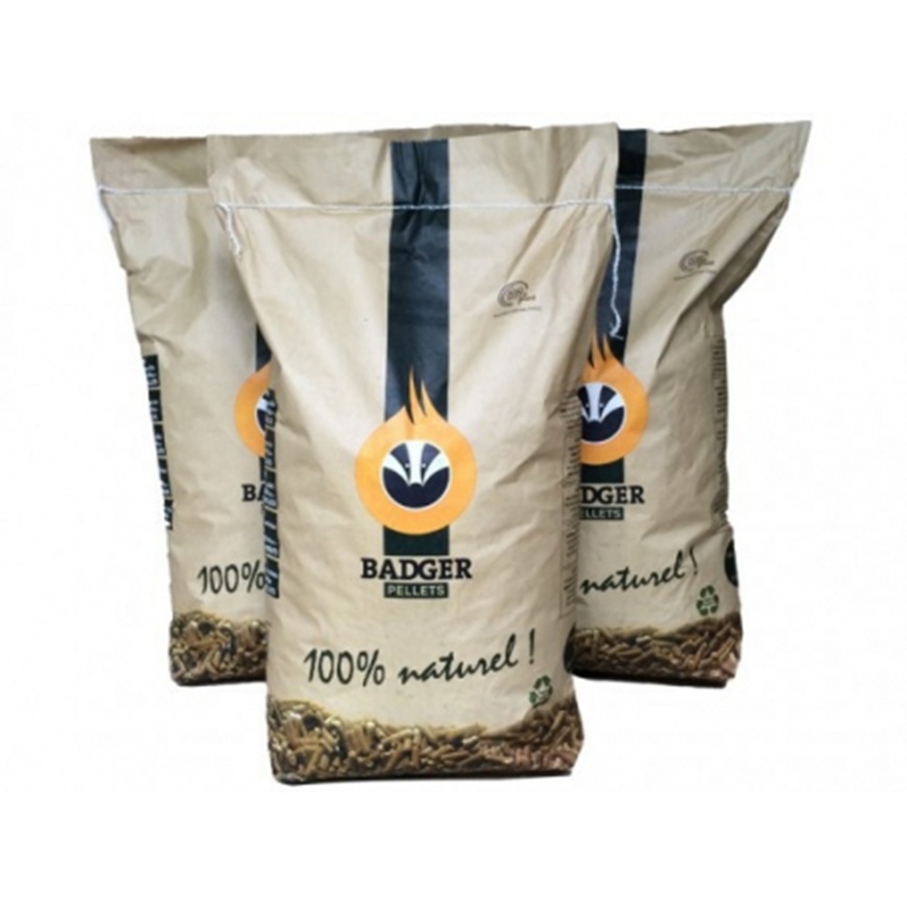 PELLET 15KG BADGER CERTIFIE