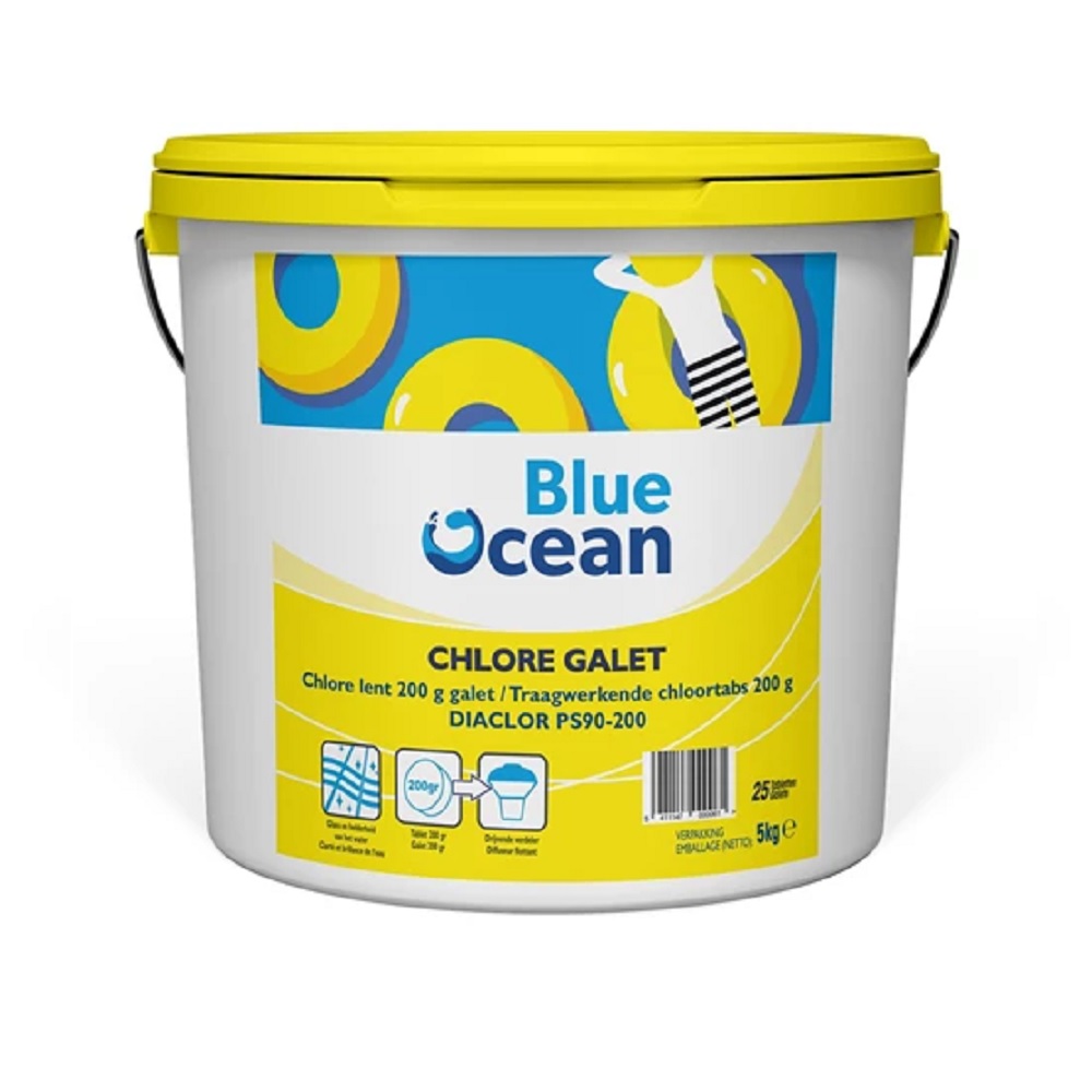 CHLORE GALET 5KG BLUE OCEAN
