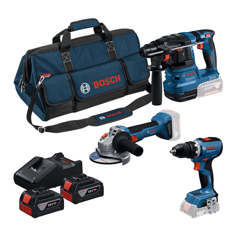 COMBO 18V BOSCH GBH GWS GSR 2A