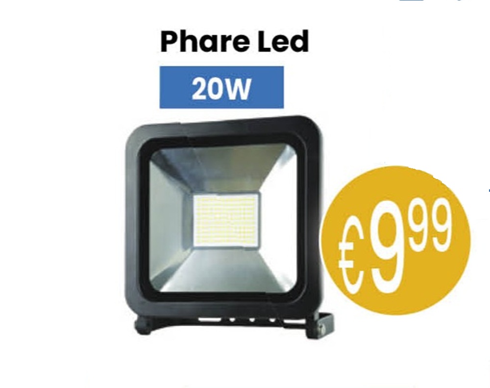 PHARE LED 20W PREMIUM CROSS