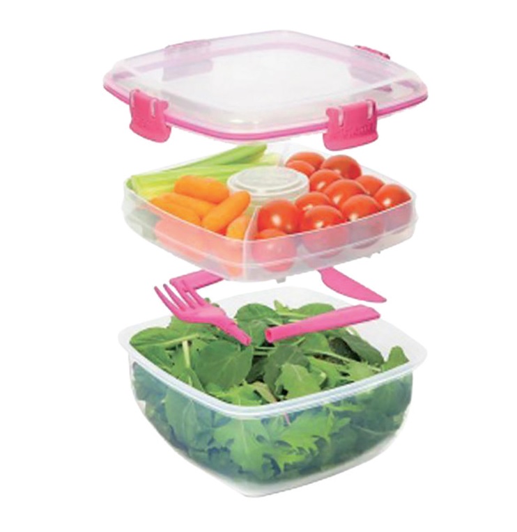 BOL SALADE+COUVERTS TO GO 1,6L