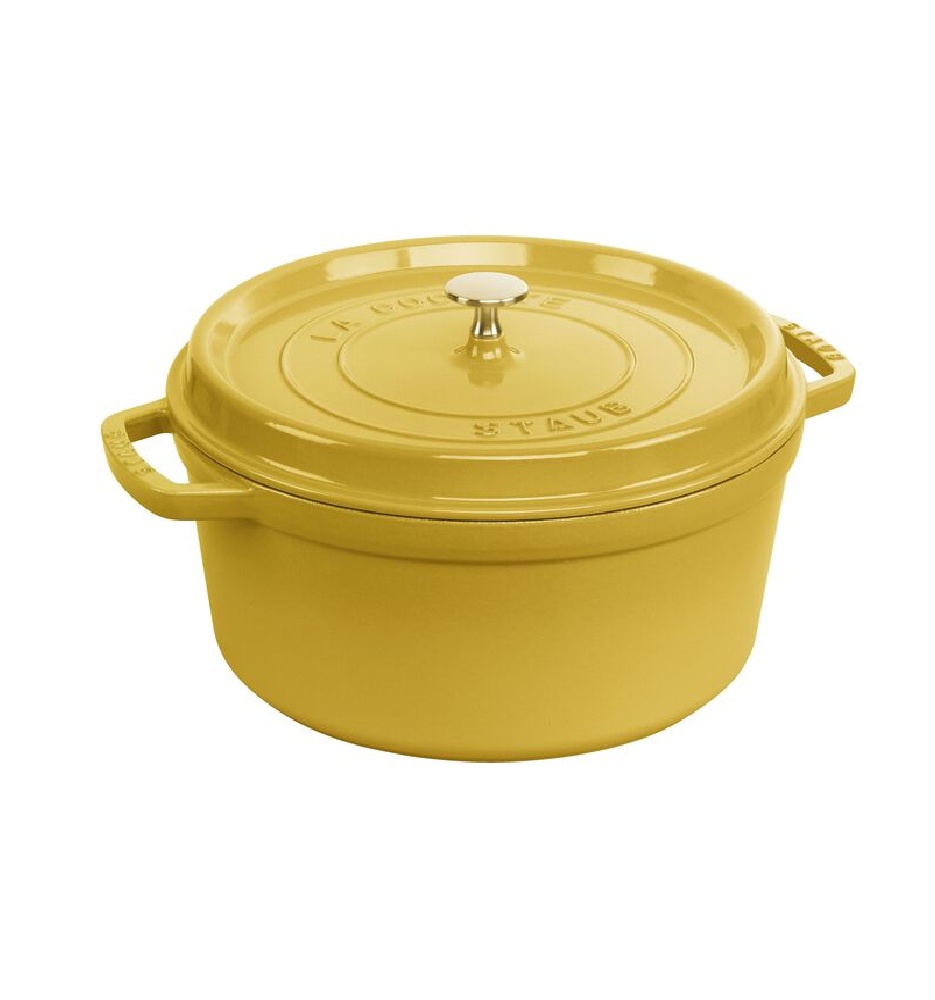 COCOTTE STAUB 26CM 5,2L CITRON