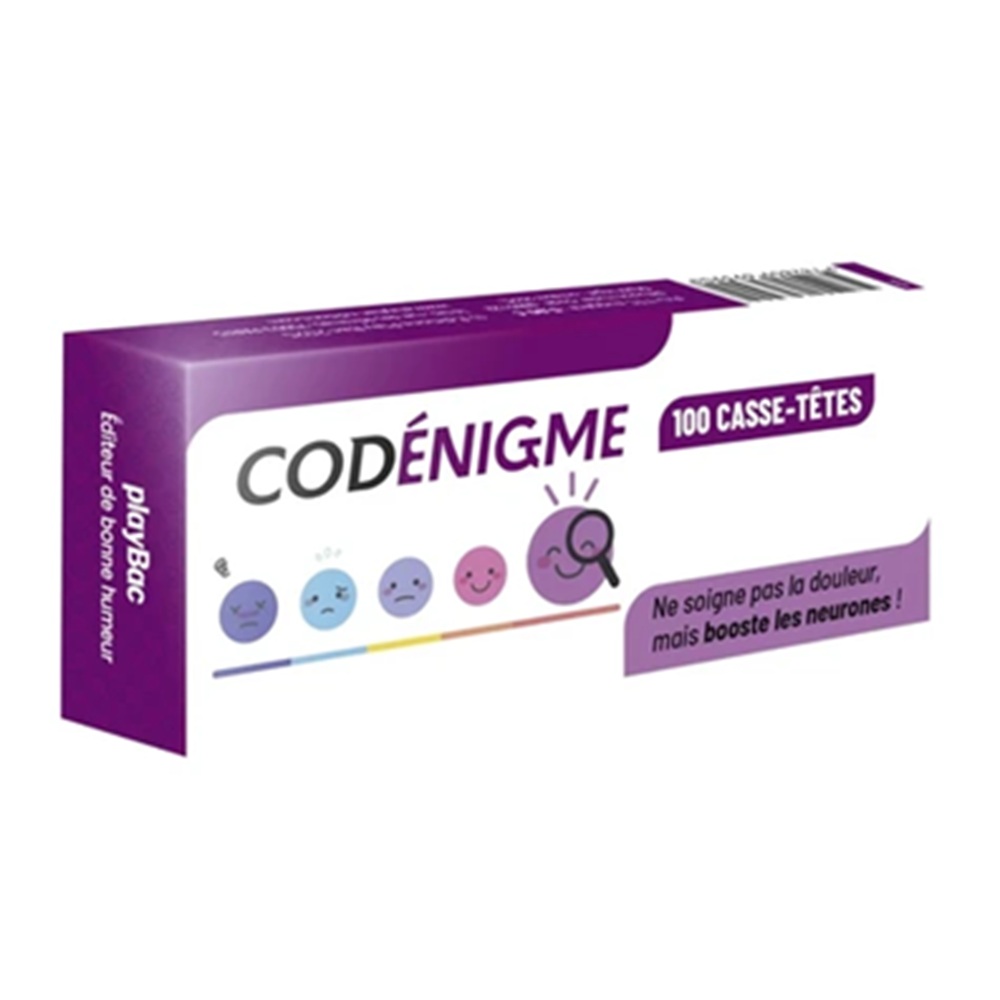 LIVRE CODENIGME CASSE-TETES