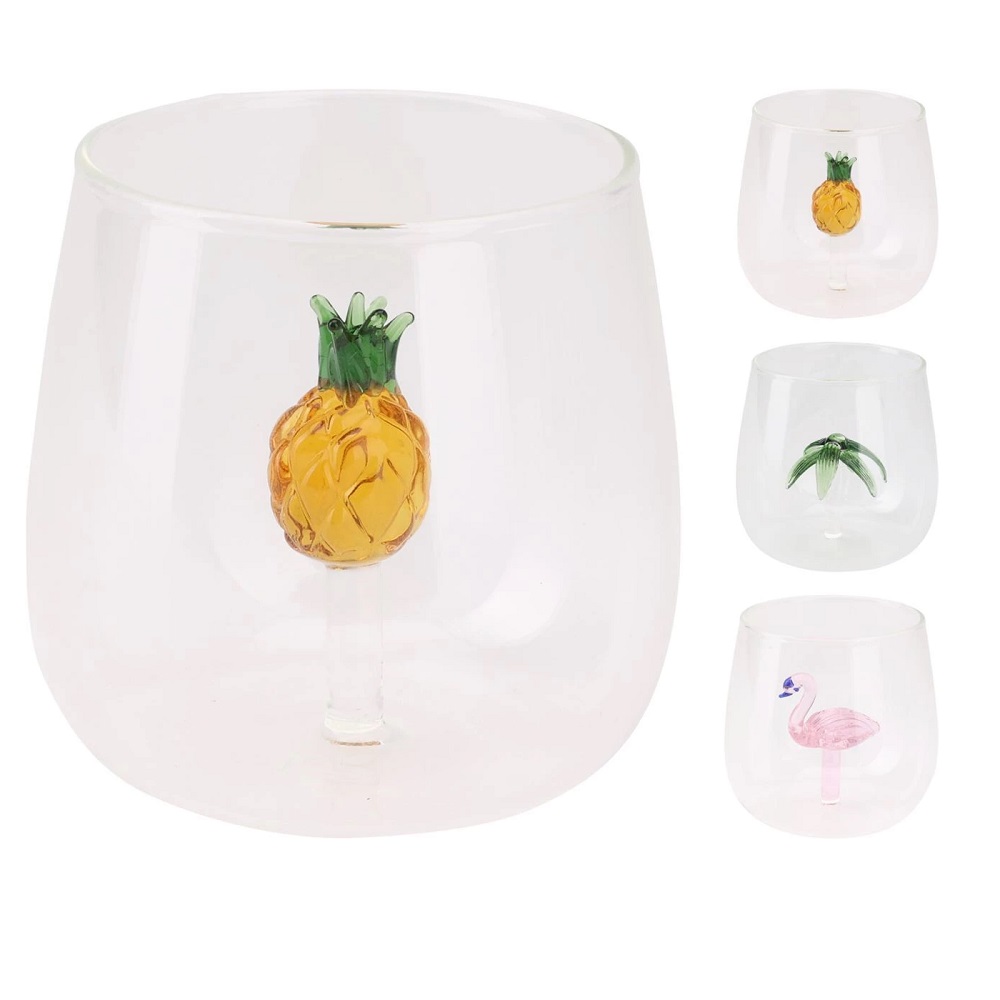 VERRE DECO 400ML ASS.