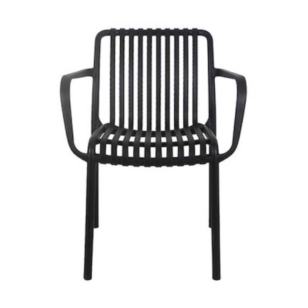 CHAISE DE JARDIN NOIRE