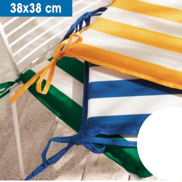 GALETTE 38X38 SUMMER STRIPE