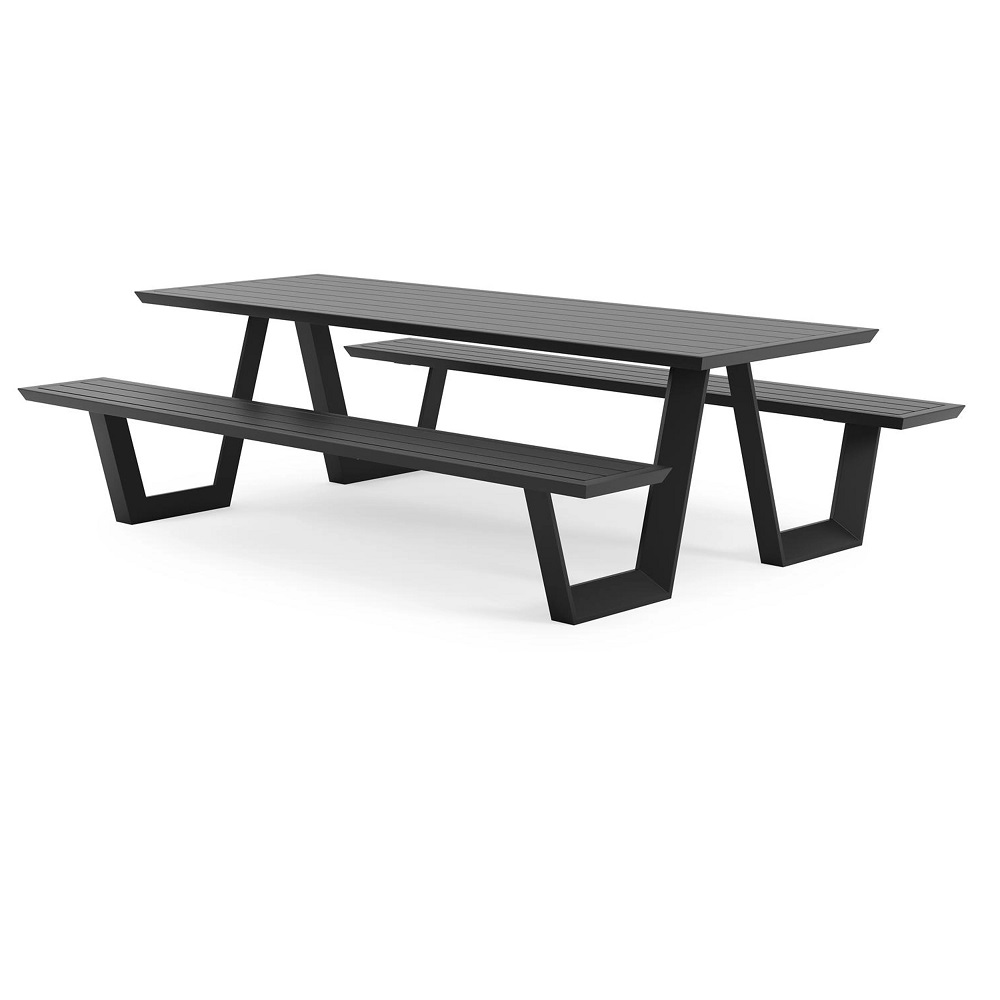 TABLE BOLOGNA 240 CHARCOAL