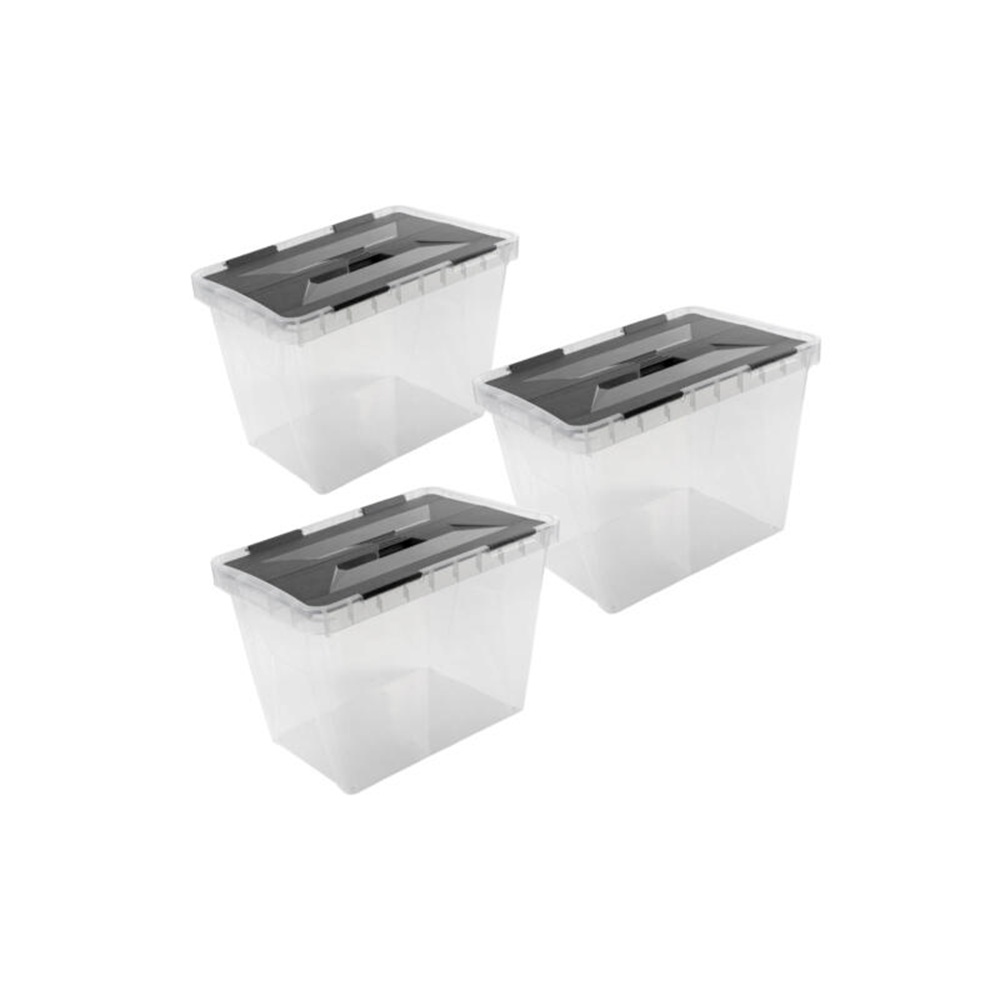 BOX ONYX 25L TRANSP/ANTHR. 3P